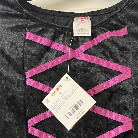 Gymboree Black and Purple Witch Costume size 7-8 - Picture 2 of 3